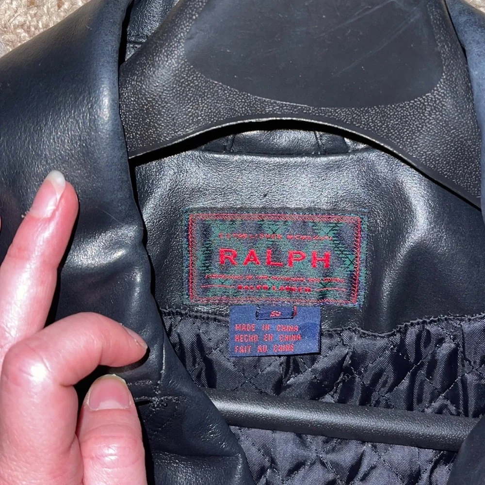 Rare Ralph Lauren Leather Jacket - Picture 2 of 5